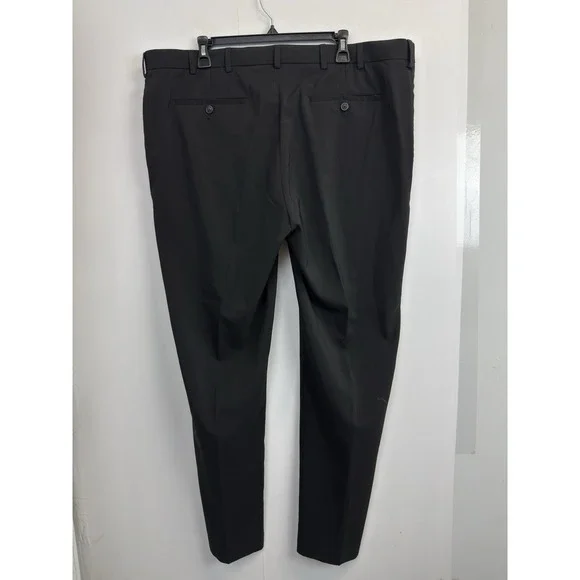 Van Heusen Flex Men's 40X32 Black Pants Comfort Stretch Slim Fit - Picture 4 of 6